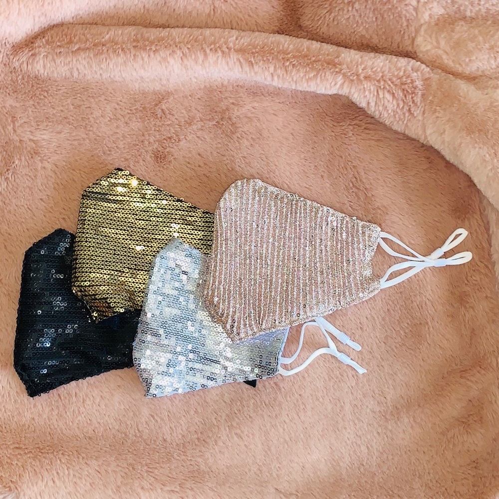 Sequin Face Masks 💝 2 for $13!!